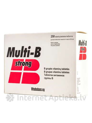 Multi B strong, 250 таблеток | internetaptieka.lv