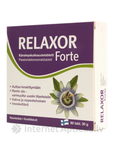 Relaxor Forte, 60 tabletes | internetaptieka.lv