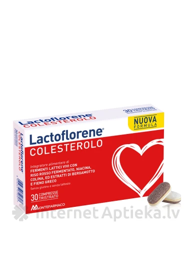 Laktofloreen kolesterool 1,6 g, 30 tabletti | internetaptieka.lv