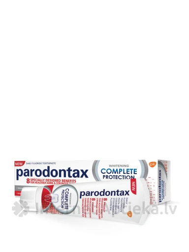 Parodontax Complete protection whitening Zobu pasta, 75 ml | internetaptieka.lv