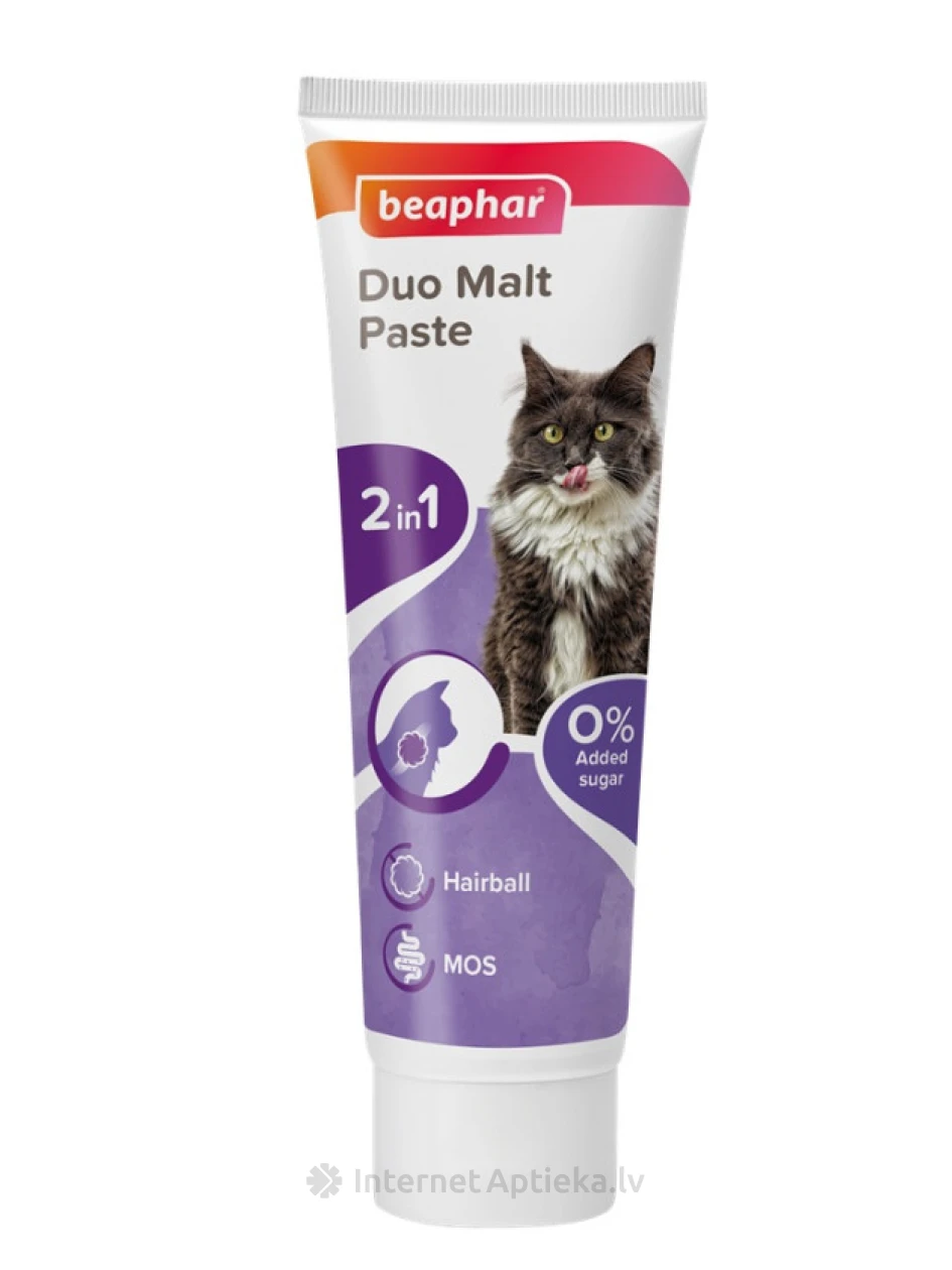 Beaphar Duo-Malt Paste Паста двойного действия, 100 г | internetaptieka.lv