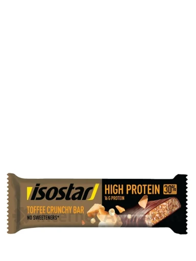 Isostar High Protein 30 Toffee Crunchy batoon, 55 g | internetaptieka.lv