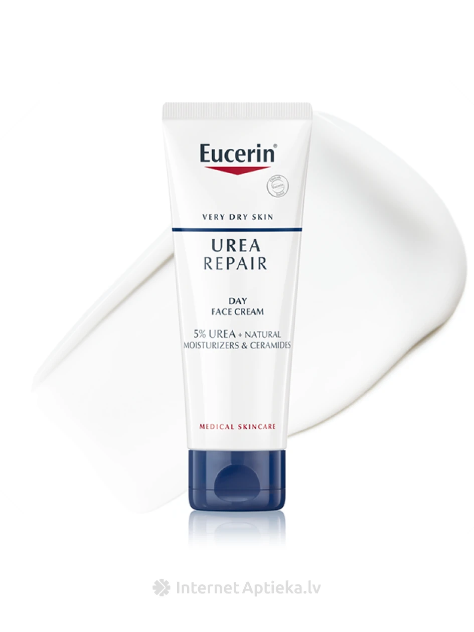 Eucerin Urea Repair крем для лица urea 5%, 50 мл | internetaptieka.lv