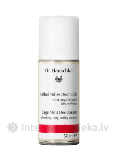 Dr.Hauschka дезодорант с шалфеем и мятой, 50 мл | internetaptieka.lv