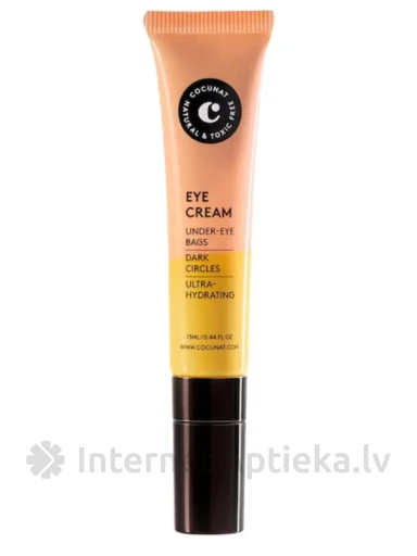 Cocunat Eye Contour Under-Eye Bags acu krems, 13 ml | internetaptieka.lv