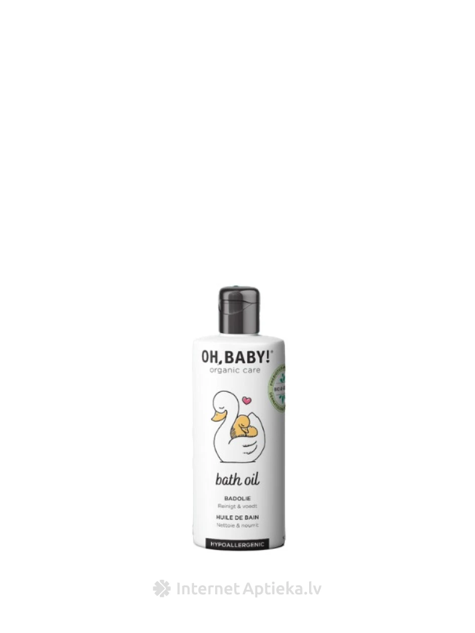 OH,BABY! Organic Care Bath oil vannas eļļa, 150 ml | internetaptieka.lv