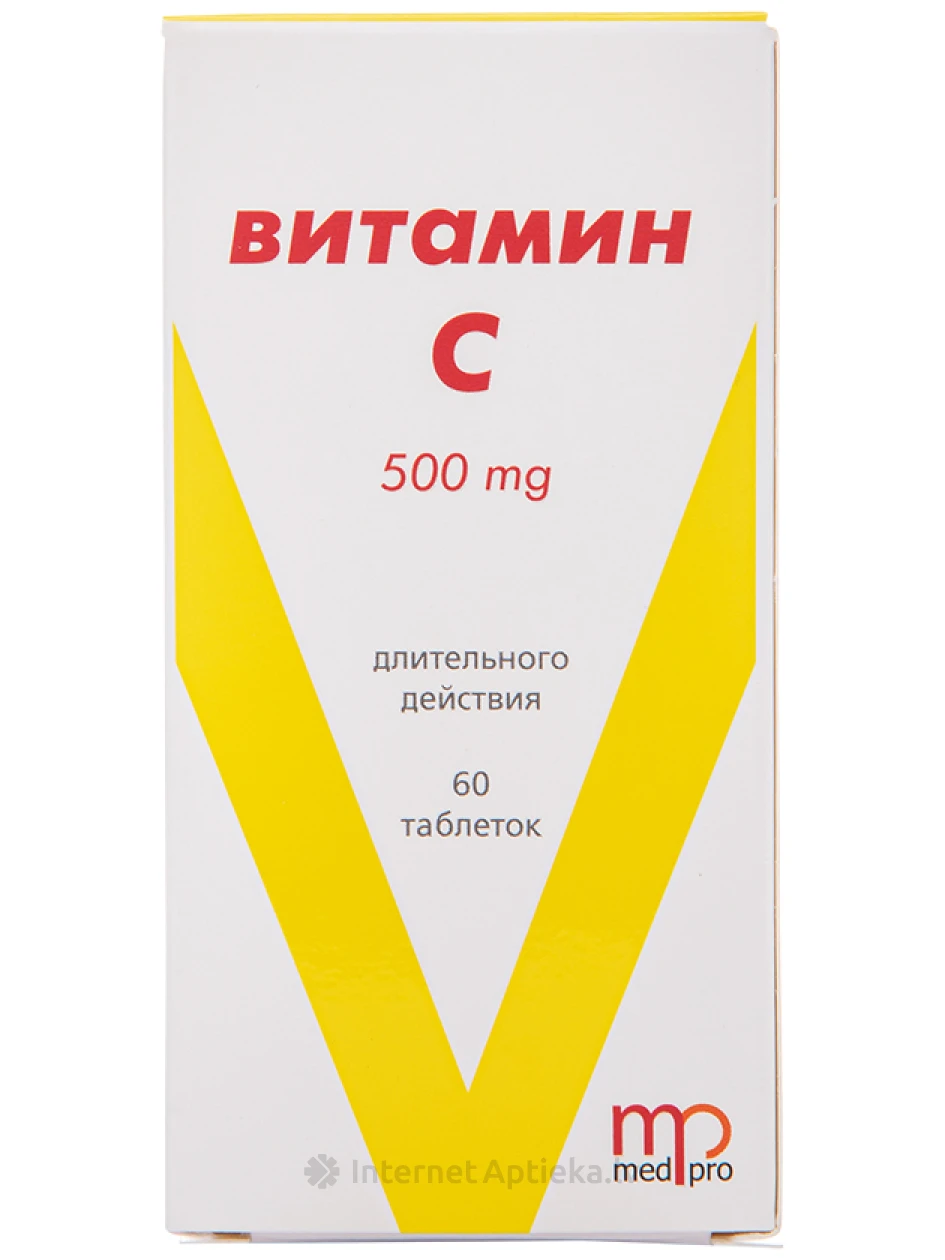 Medpro Витамин C, 60 таблеток | internetaptieka.lv