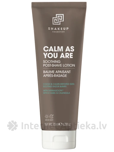 SHAKEUP Cosmetics CALM AS YOU ARE SOOTHING līdzeklis ādai pēc skūšanās, 125 ml | internetaptieka.lv