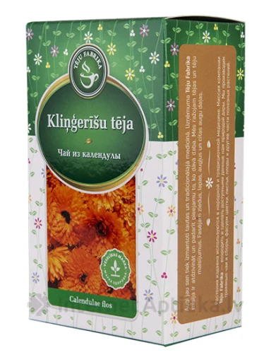 Tēja Kliņģerīšu, 50 g | internetaptieka.lv