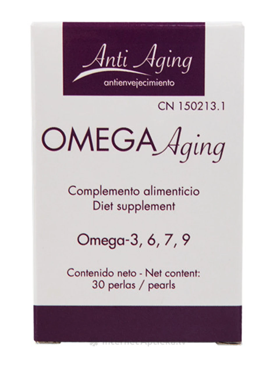 LaviGor Omega Aging oomega 3,6,7,9 rasvhapetega, 30 kapslit | internetaptieka.lv