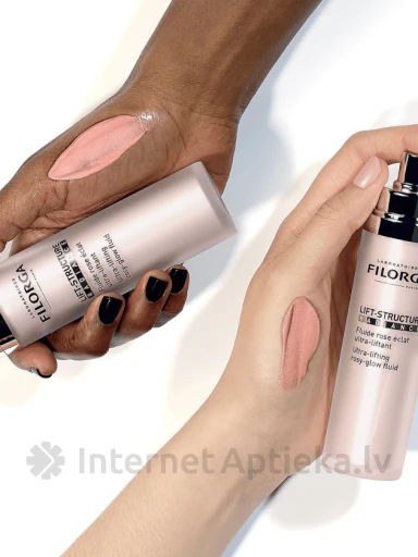 FILORGA LIFT-STRUCTURE RADIANCE nostiprinošs dienas krēms sejai ar mirdzuma efektu, 50 ml | internetaptieka.lv