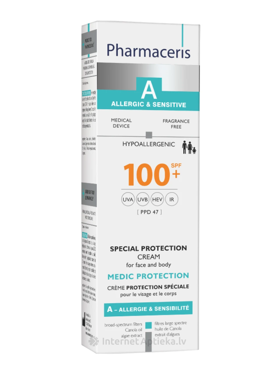 Pharmaceris A Medic Protection MD SPF100+ kreem näole ja kehale, 75 ml | internetaptieka.lv