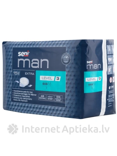 Seni Man Extra, level 3 ieliktņi, 15 gb. | internetaptieka.lv