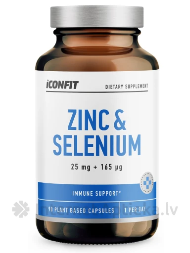ICONFIT Zinc + Selenium, 90 kapsulas | internetaptieka.lv