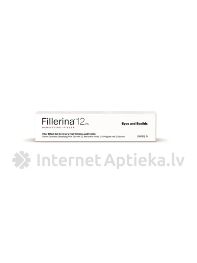 Fillerina 12HA гель для области вокруг глаз и век Интенсивность 5, 15 мл | internetaptieka.lv