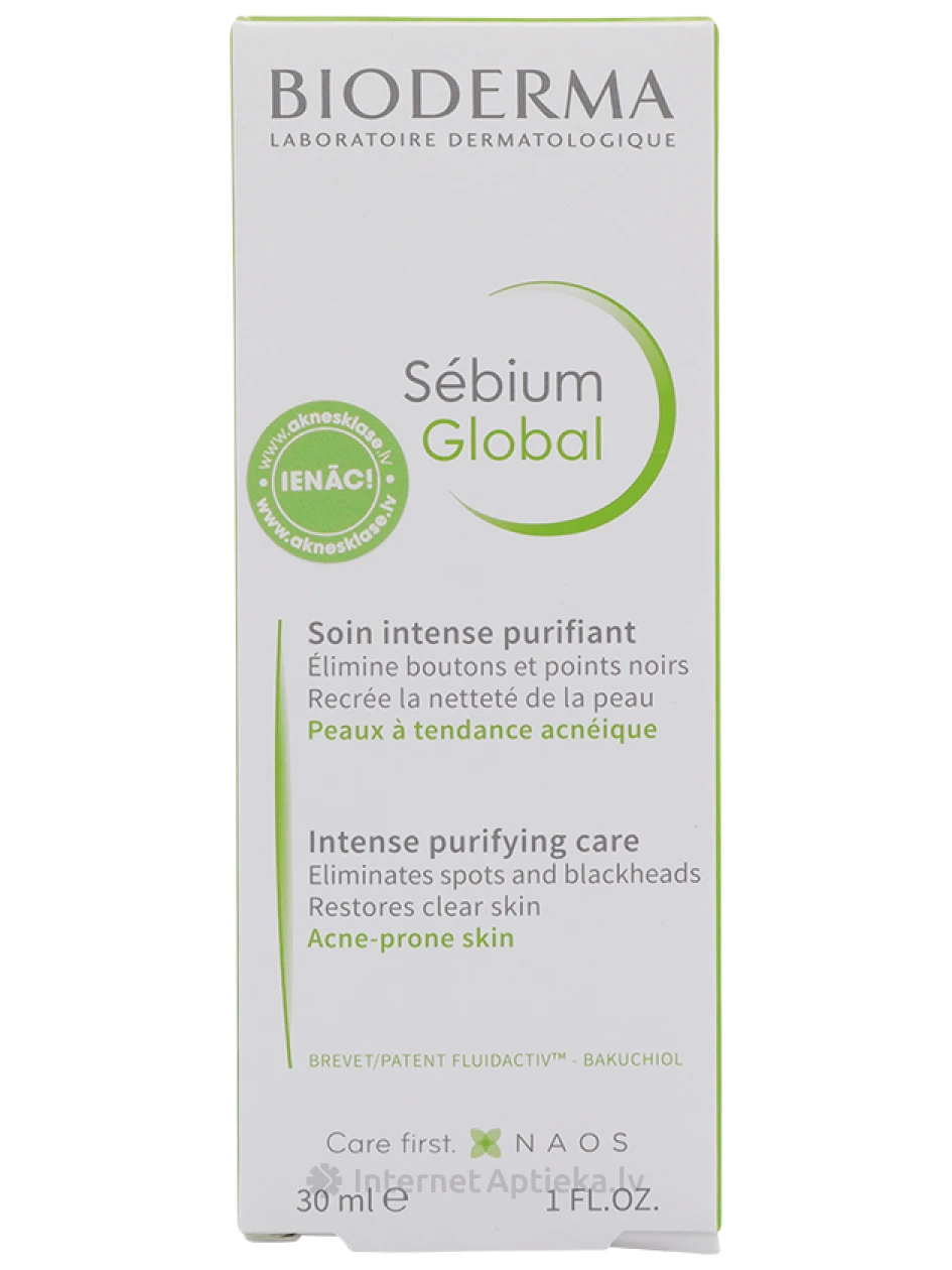 Bioderma Sébium Global крем, 30 мл | internetaptieka.lv