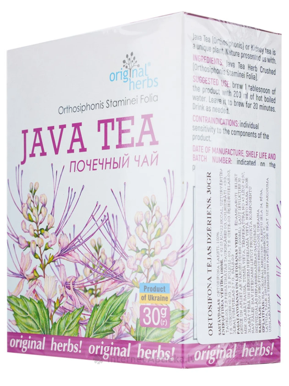 Original Herbs Zāļu tēja "Ortosifons", 30 g. | internetaptieka.lv