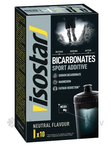 Isostar Pulveris Bicarbonates Magnesium Sport Additive, 10 gb. | internetaptieka.lv