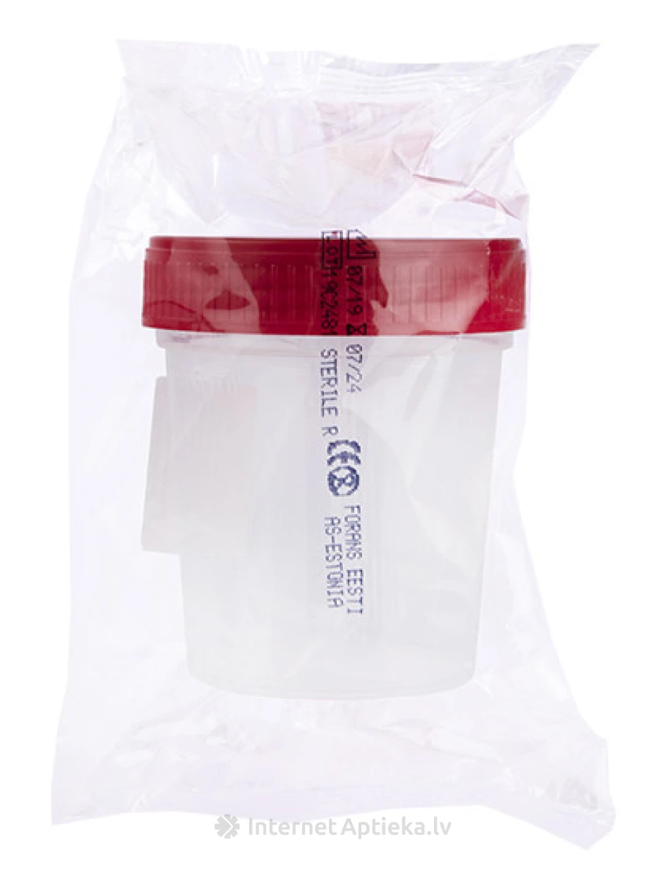 Konteiners universāls - sterils (individuālā iepakojumā), 100 ml | internetaptieka.lv