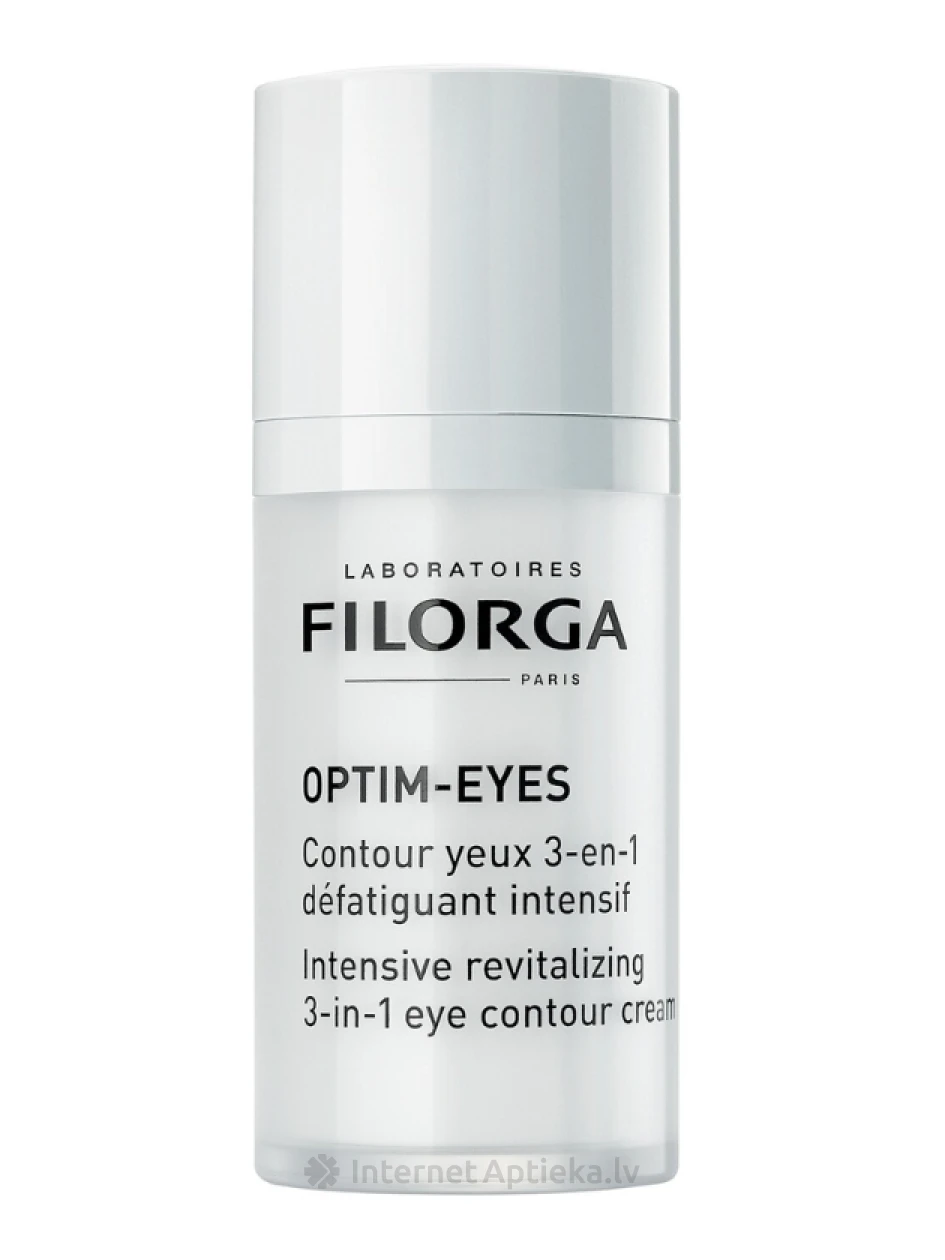 FILORGA OPTIM-EYES kreem silmaümbruse väsimusmärkide vähendamiseks, 15 ml | internetaptieka.lv