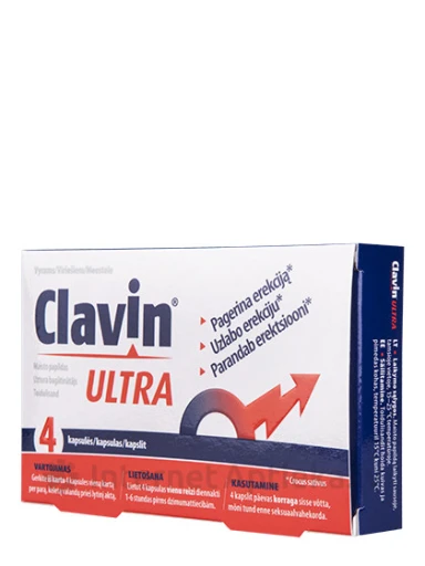 Clavin Ultra, 4 kapsulas | internetaptieka.lv