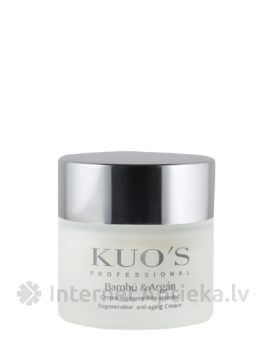 KUO`S Bamboo & argan крем для лица, 50 мл | internetaptieka.lv
