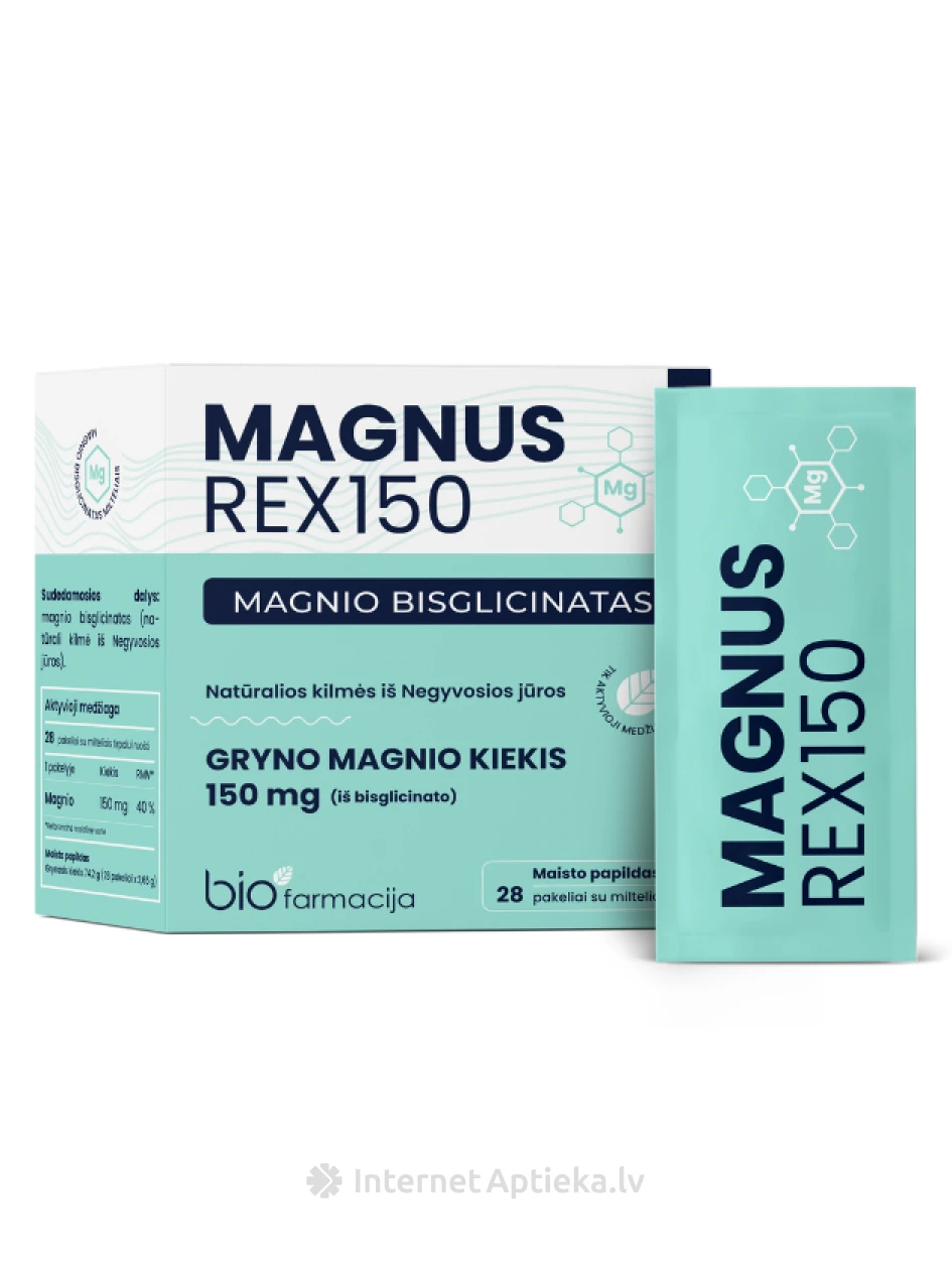MAGNUS REX150, 28 paciņas | internetaptieka.lv