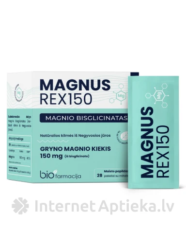 MAGNUS REX150, 28 paciņas | internetaptieka.lv
