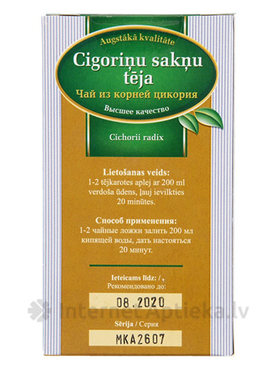 Tēja Cigoriņu sakņu, 100 g | internetaptieka.lv