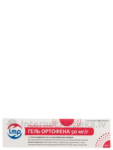 Ortofēna gels, 40 g | internetaptieka.lv