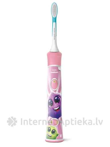 Philips Sonicare For kids +3 Elektriskā zobu birste rozā | internetaptieka.lv