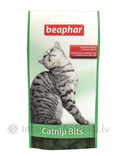 Beaphar Cat-Nip Papildbarība kaķiem ar kaķu mētru, 35 g | internetaptieka.lv