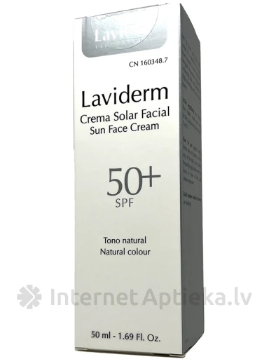 Lavigor Laviderm BB saules aizsargkrēms sejai SPF 50+, 50 ml | internetaptieka.lv