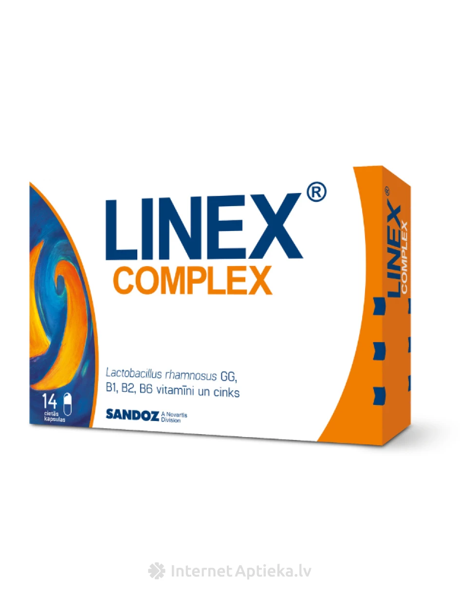 Linexi Complex, 14 kapslit | internetaptieka.lv