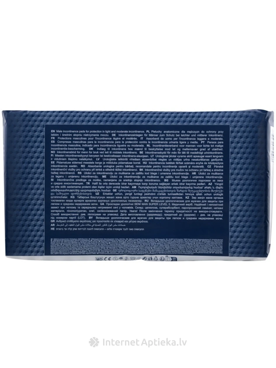 Seni Man Super, tase 5 lisad, 15 tk. | internetaptieka.lv