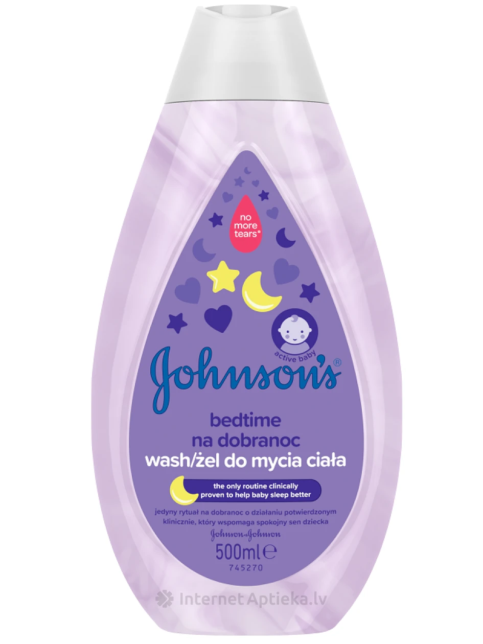 Johnson's  "Bedtime"  Средство для купания, 500 мл | internetaptieka.lv