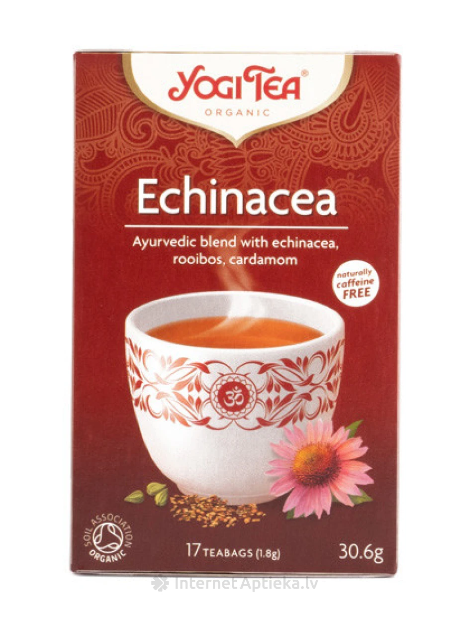 Tēja Yogi Echinacea, 30.6 g | internetaptieka.lv