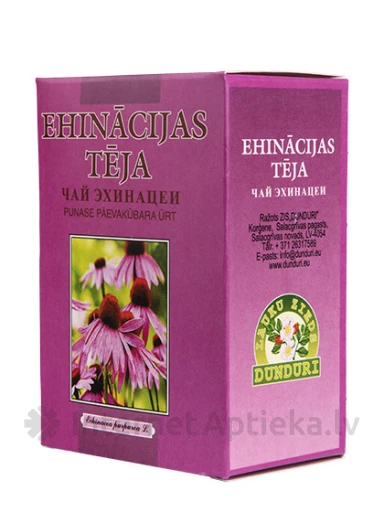Dunduri чай из эхинацеи, 30 г | internetaptieka.lv