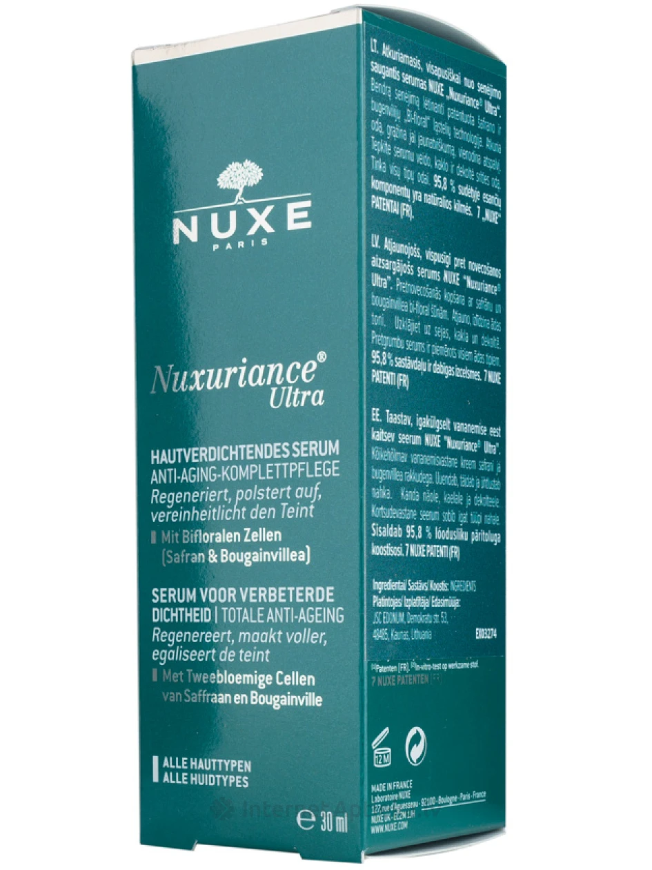 NUXE Восстанавливающий серум, защищающий от старения, 30 мл | internetaptieka.lv