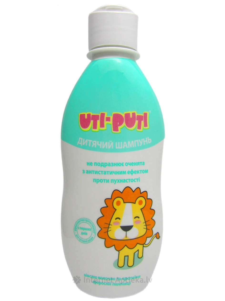 Uti-Puti Lastešampoon Kaerapiim ja valgud, 200 ml | internetaptieka.lv