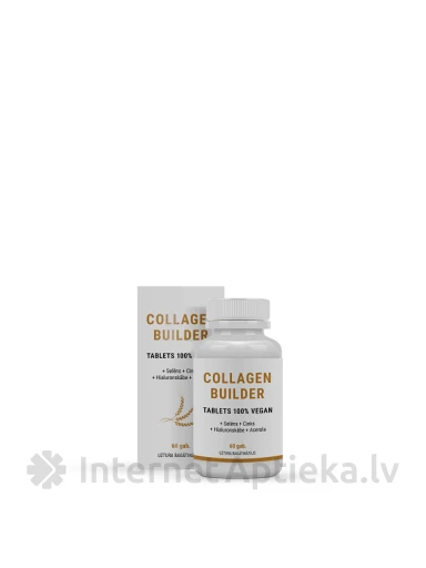 Collagen Builder Tablets 100% Vegan, 60 gab. | internetaptieka.lv