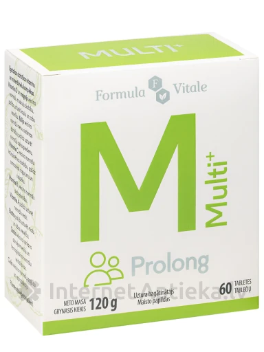 Formula Vitale Multi, 60 tabletes | internetaptieka.lv