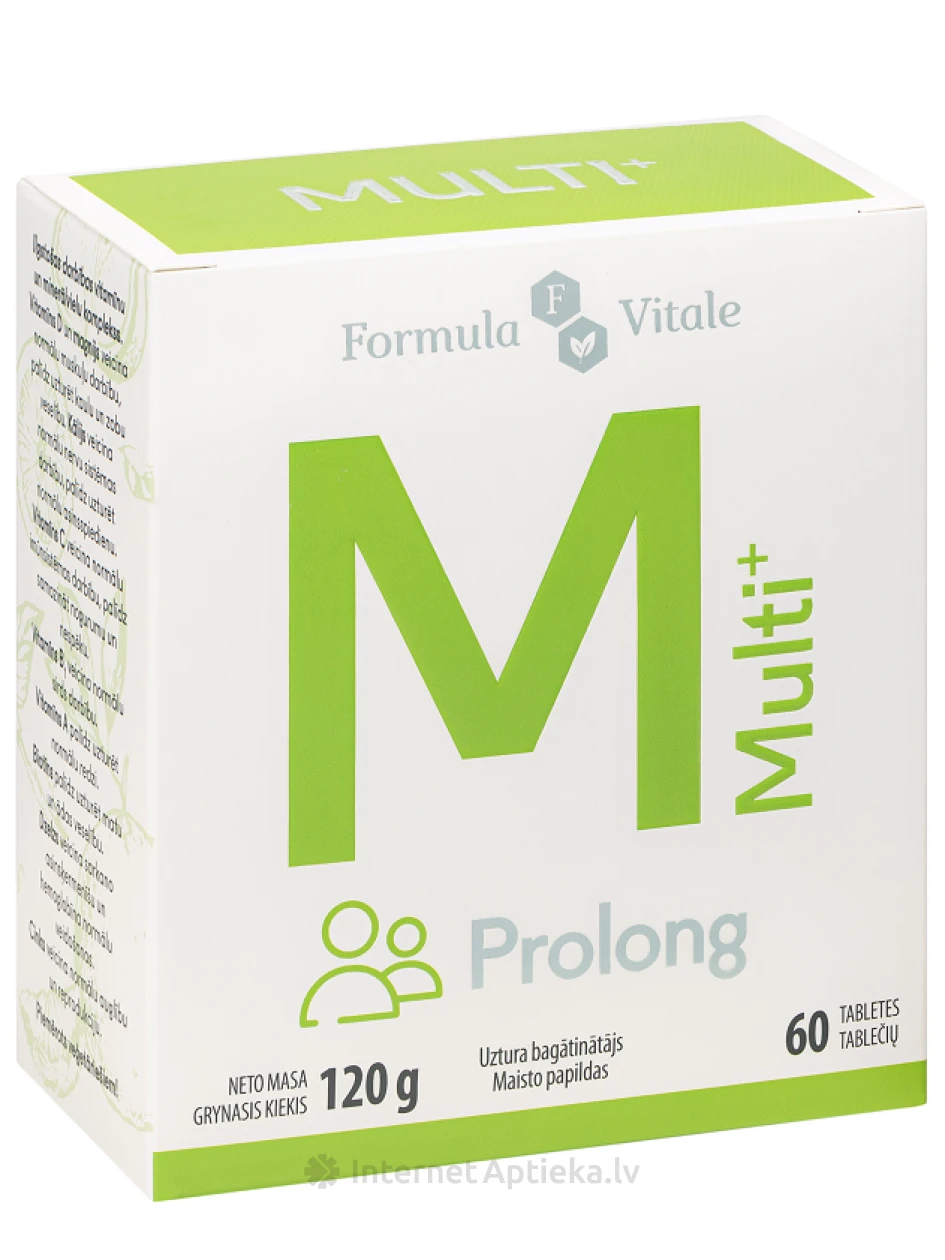 Formula Vitale Multi, 60 tabletti | internetaptieka.lv
