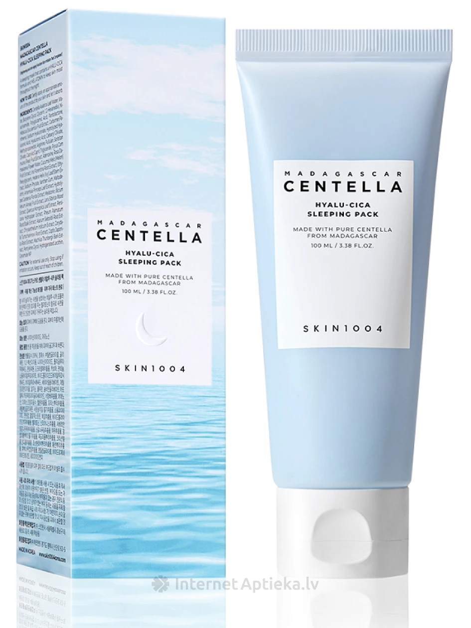 SKIN1004 Madagascar Centella Hyalu-Cica nakts sejas krēms, 100 ml | internetaptieka.lv