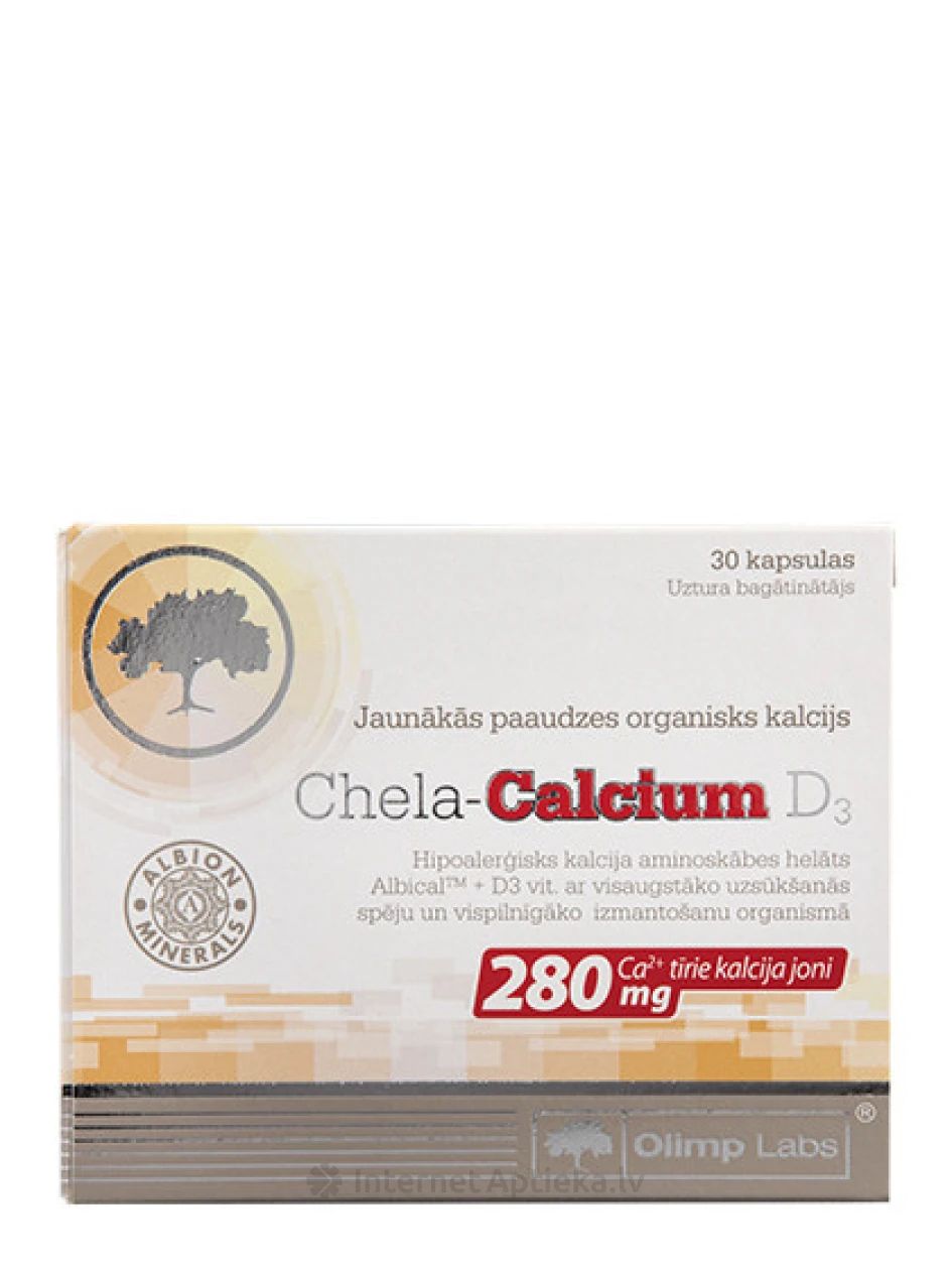 Olimp Labs Chela-Calcium, 30 kapsulas | internetaptieka.lv
