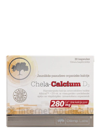 Olimp Labs Chela-Calcium, 30 kapslit | internetaptieka.lv