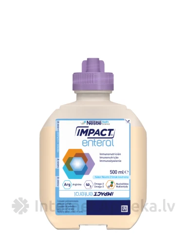 Nestle Impakt Enteral neutral Pārtika medicīniskai lietošanai, 500 ml | internetaptieka.lv