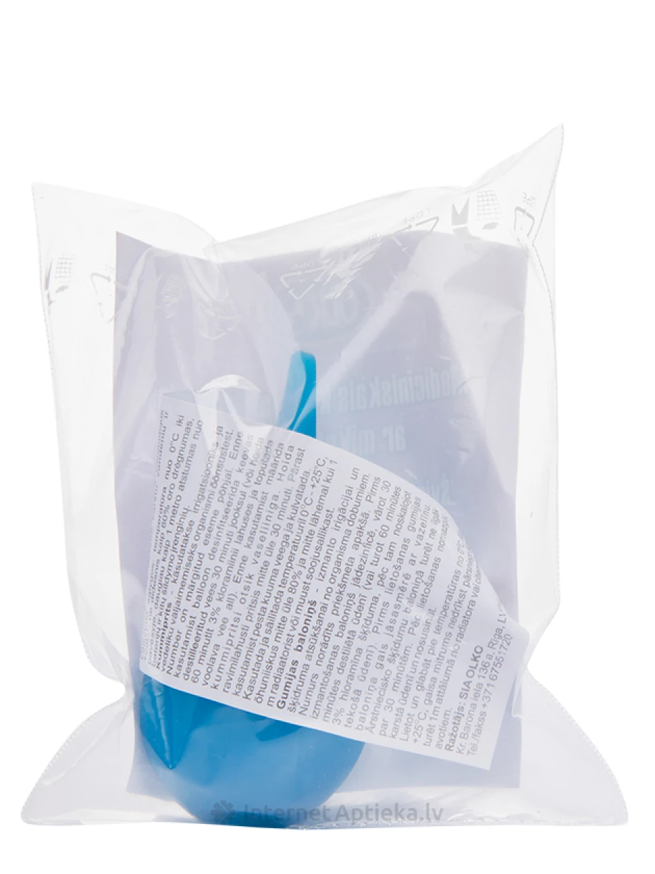 Olko клизма (спринцовка) с мягким наконечником Nr.1, 1 шт. | internetaptieka.lv