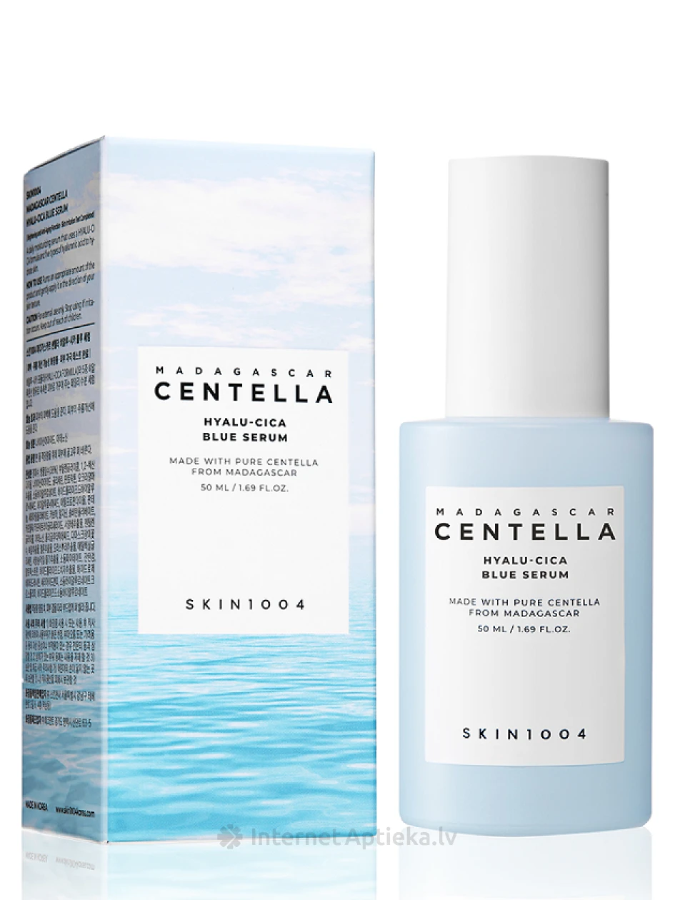 SKIN1004 Madagascar Centella Hyalu-Cica sinine näoseerum, 50 ml | internetaptieka.lv