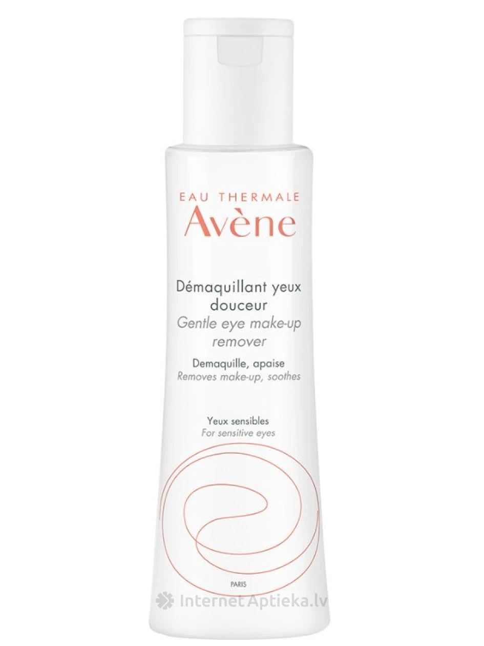 Avene Gentle eye для снятия макияжа с глаз, 125 мл | internetaptieka.lv
